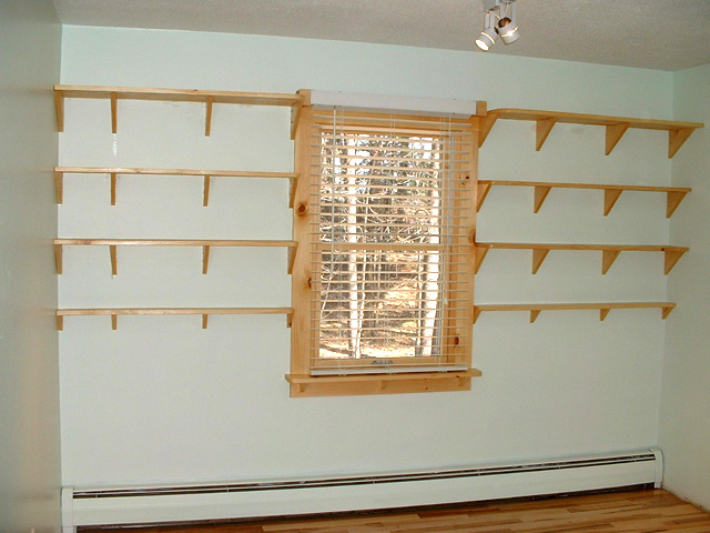 Wall Shelving - In Process