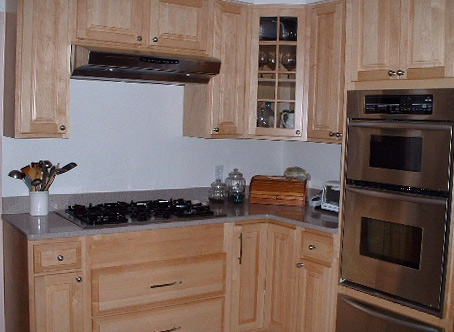 Kitchen cabinets - cooking area